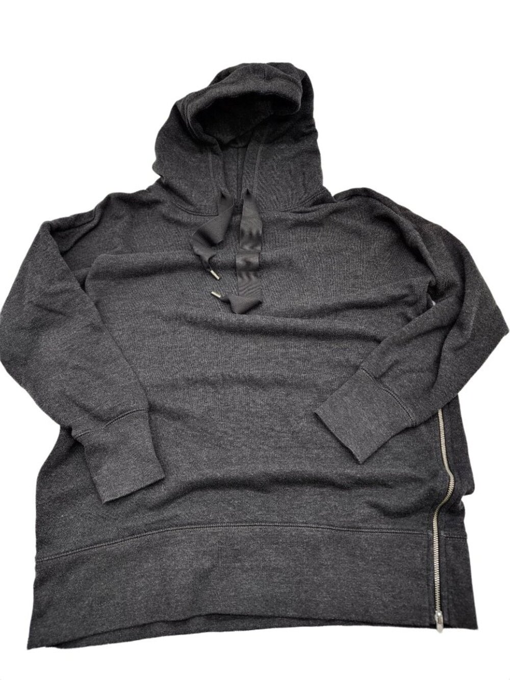 Aerie oversize sweat shirt side zippers Womens size Small